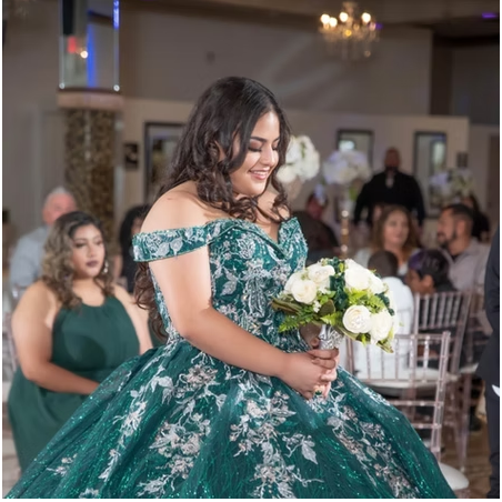 Emerald Gown Portrait