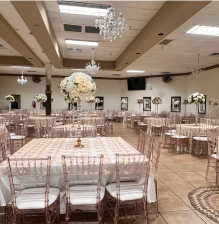 Blush Banquet Seating
